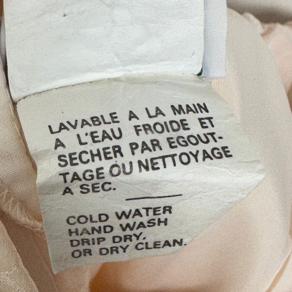 Vintage Algo-Ettes Made in Canada Puff Sleeve Pink Floral Satin Maxi Dress Small - Picture 9 of 11